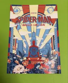 【スパイダーマン】ブランドニューデイ 入場者特典 アートポスター B5