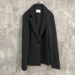 EGOIST エゴイスト　サイドポケットテーラードジャケット　ブラック　M
