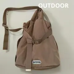 OUTDOOR PRODUCTS ショルダーバッグ ベージュ