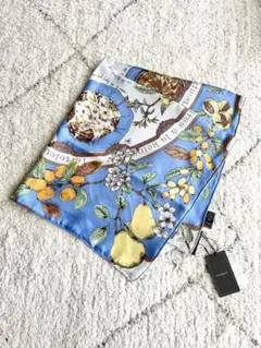manipuri マニプリ アンティークレシピ スカーフ 65×65のサムネイル