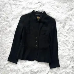 超希少✨Ballsey ボールジィー ジャケットウール レーヨン黒 サイズ 38