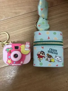 クレヨンしんちゃん カメラ型キーホルダー