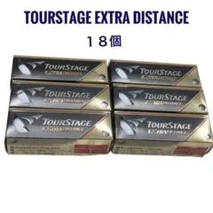 新品未使用☆TOURSTAGE EXTRA DISTANCE ゴルフボール18個のサムネイル
