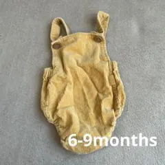 サロペット かぼちゃパンツ ベビー 6〜9m