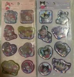 【正規品】サンリオ　ウォーターシール　マイメロ、クロミ　2種類セット