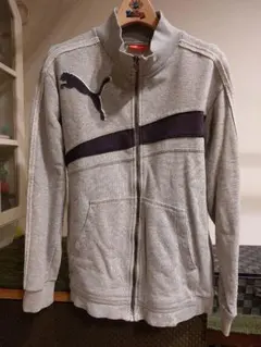 ◆PUMA◆　ジップアップスウェット▪メンズ160▪レディースM相当▪