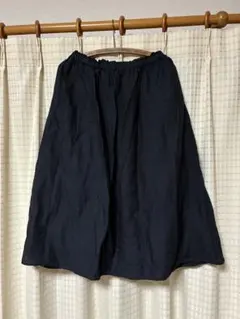 【最終値下げ】SM2 サマンサモスモス　リネンスカート　フリーサイズ