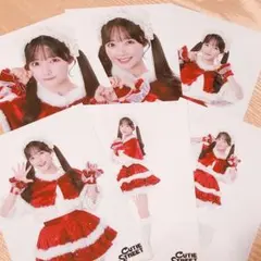 CUTIE STREET 生写真 クリスマス 川本笑瑠 セミコンプ