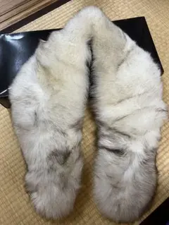 【極美品】SAGA FURS サガフォックス　ショール　リアルファーキツネ毛皮