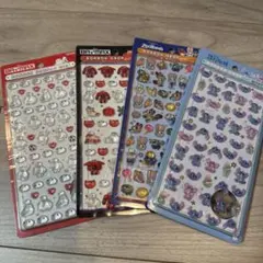 ボンボンドロップシール♡ディズニー4枚セット