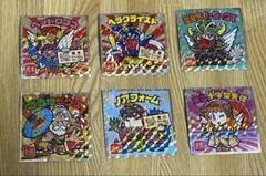 ご当地ビックリマンシール 西日本編 6枚セット ご当地ゼウス ヘッドロココなど