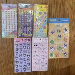 キャラクターシール 6枚セット