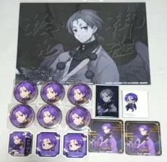 ブルーロック スマイルベースカフェ ランチョン コースター 缶バッジ 玲王