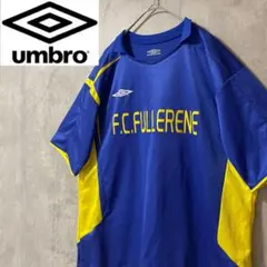 umbroアンブロフットボールteeサッカーシャツユニフォーム青ブルー在原みゆ紀