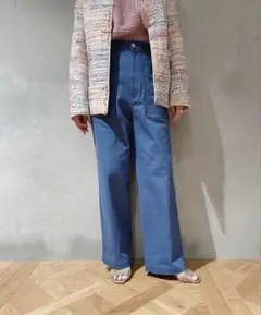 【IENA LA BOUCLE】ワイドパンツ