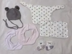 ベビー用品 4点セット スタイ・抱っこ紐カバー