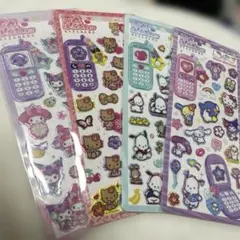 正規品 平成はっぴーフォン サンリオ 4点セット