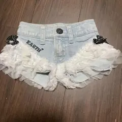 EARTH MAGIC デニムショートパンツ
