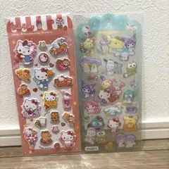 サンリオキャラクターズ　ドロップジェリーシール　ジュエルマシュマロステッカーズ