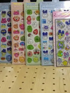 キャラクターシール 硬いシール＆アクリルシール 5点セット