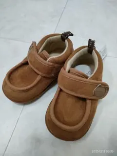 【値下げ】未使用タグ付きSophiticaブラウン ベビーシューズ 14.0cm