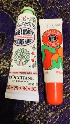 L'OCCITANE ハンドクリーム＆リップバーム 限定版