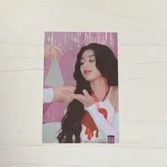 TWICE ジヒョ Formula of Loveトレカ スクラッチトレカ