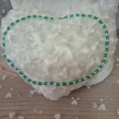 【ハンドメイド】春夏にピッタリなグリーン基調のネックレス