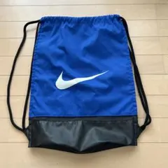 Nike ナイキナップザック 青　プールバッグにも