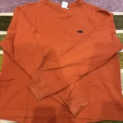 THE NORTH FACE レディース長袖Tシャツ Lサイズ オレンジ