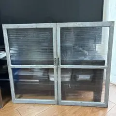 昭和レトロ古い窓2枚セット