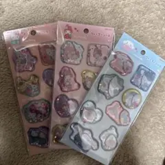サンリオ　ウォーターインシール　3枚セット