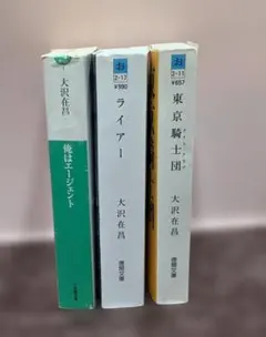 오사와 재창 문고책 3권 세트 도쿠마 문고 쇼가쿠칸 문고