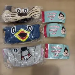にこにこぷん ふわふわぬいぐるみポーチ 全3種 セット ガチャ ③
