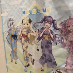 ホロライブ 4期生 極楽湯 コラボ タペストリー