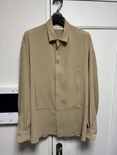 CULLNI クルニ19AW ダブルクロスシャツ 【大森元貴着用】グリーン