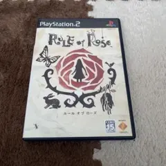 PS2ソフト　RULE of ROSE　ルールオブローズ　ホラーゲーム