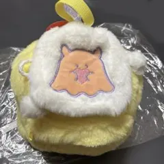 つぶらな瞳の仲間達　ブランケット入　ふわふわリュック　メンダコ　イエロー