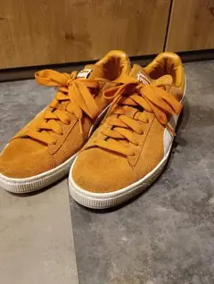 PUMA スニーカー オレンジ メンズ