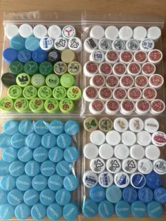 ペットボトルキャップ　140個(35個×4袋)