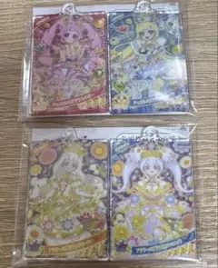 ひみつのアイプリ　アクリルカードキーホルダー　ひまりみつき つむぎ リング