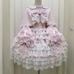 Han Girl】Love and Heart ロリィタドレスセット ピンク - メルカリ