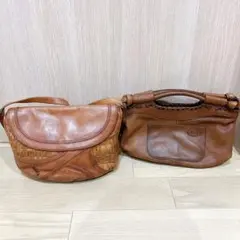 本革バッグ　セット