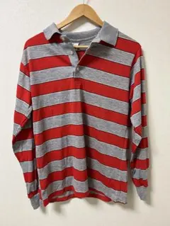 チャンピオン　ボーダーポロシャツ