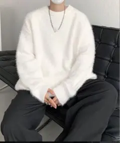 シャギー ニット