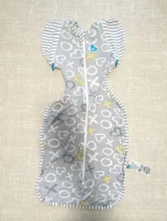 スワドルアップ　М　ステージ2 トランジションバッグ バンブーライト　グレー　柄