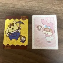 どうぶつの森サンリオコラボamiiboシール