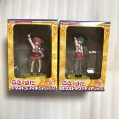 らきすた フィギュア 小神あきら フィギュア 岩崎みなみ フィギュア 