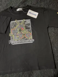ポケットモンスター ポケモン 黒レックウザ 半袖 Tシャツ キッズ 140㎝