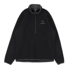 ARC'TERYX ハーフジップ フリースジャケット ブラック XL